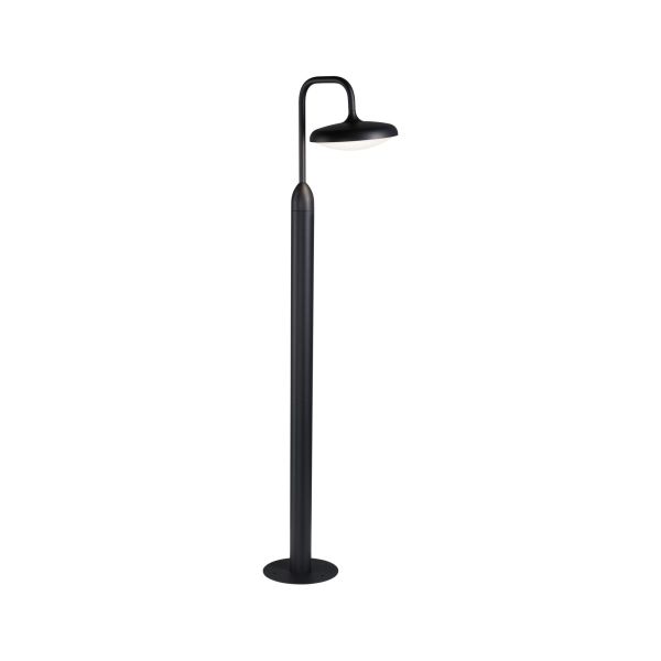 Paulmann 947.60 LED Pollerleuchte Nostro seewasserresistent IP44 rund 1135 mm 3000K 10W 900lm 230V Anthrazit Aluminium