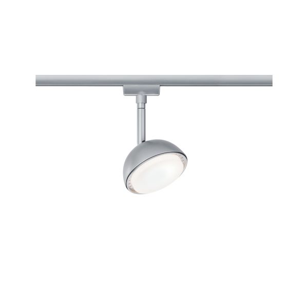 Paulmann 955.08 URail LED Schienenspot Hemi Einzelspot 425lm 4,9W 3000K 230V Chrom matt