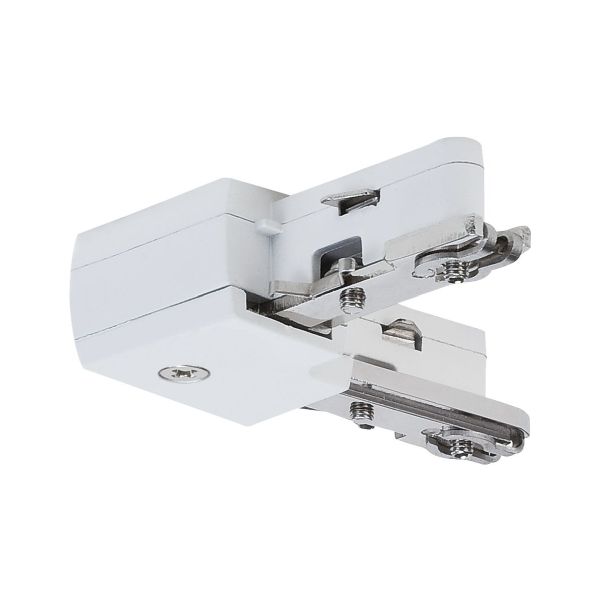 Paulmann 976.49 URail Verbinder L-Stück 62x62mm max. 1000W Weiß