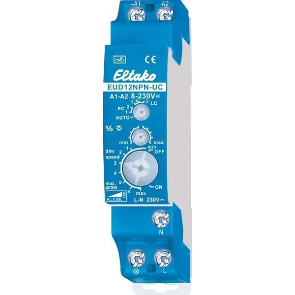 Eltako EUD12NPN-UC Stromstoß-Dimmschalter 12..230V UC 21100806