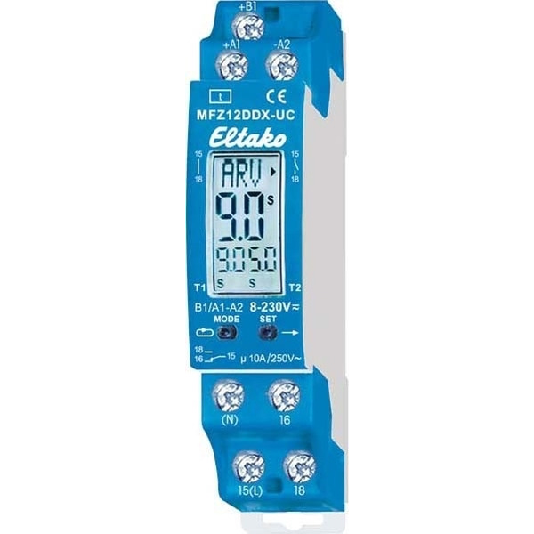 Eltako MFZ12DDX-UC Zeitrelais Multifunktion 10A/250VAC 23001004