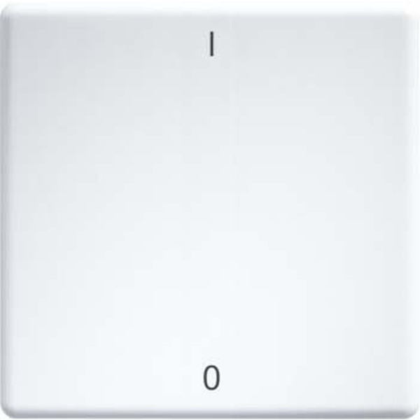 Eltako W-FT55-rw+IO Wippe lasergraviert für 55x55mm reinweiß I/O 30000984