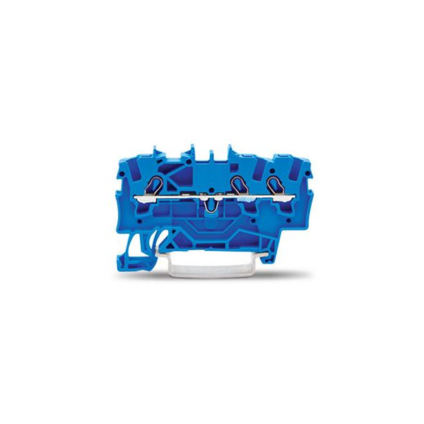 Wago 2001-1304 3-Leiter-Durchgangsklemme 1,5mm² für Anwendungen Ex - II u. Ex - geeignet blau 100 Stück