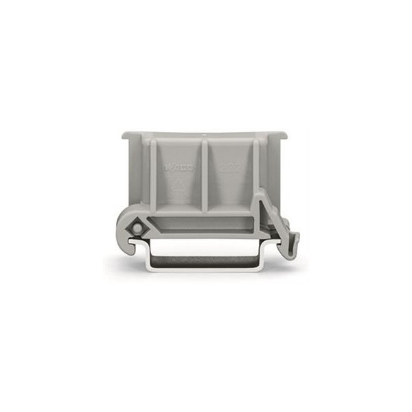 Wago 222-510 Universalwinkeladapter in Kombination mit Befestigungsadapter 221-500 oder 222-500 grau
