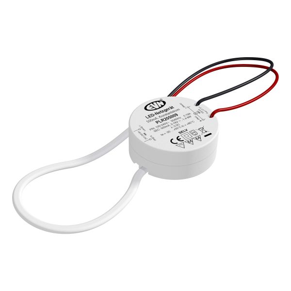 EVN LED-Netzgerät 500mA 1-9W P20