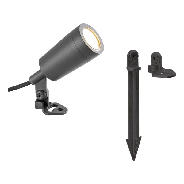 EVN L651523527 LED-Gartenspot GU10 2700K 1,7m Zuleitung
