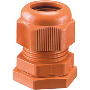 Hensel AKMF 40 Anbau-Kabelstutzen, IP 66, M 40, orange Glühdrahtprüfung IEC 60695-2: 960 °C