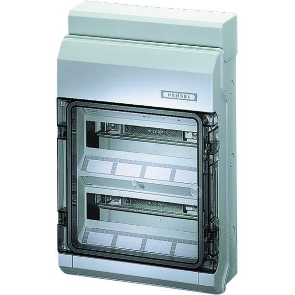 Hensel KV 9224 KV 90-Automatengehäuse 24 Teilungseinheiten (2x12x18 mm) IP 65