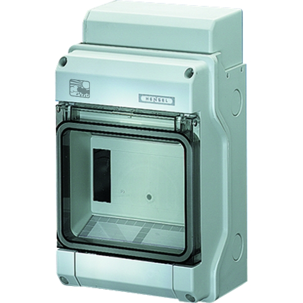 Hensel KV PC 9106 KV 90-Automatengehäuse Polycarbonat 6 Teilungseinheiten (6x18 mm), IP 65