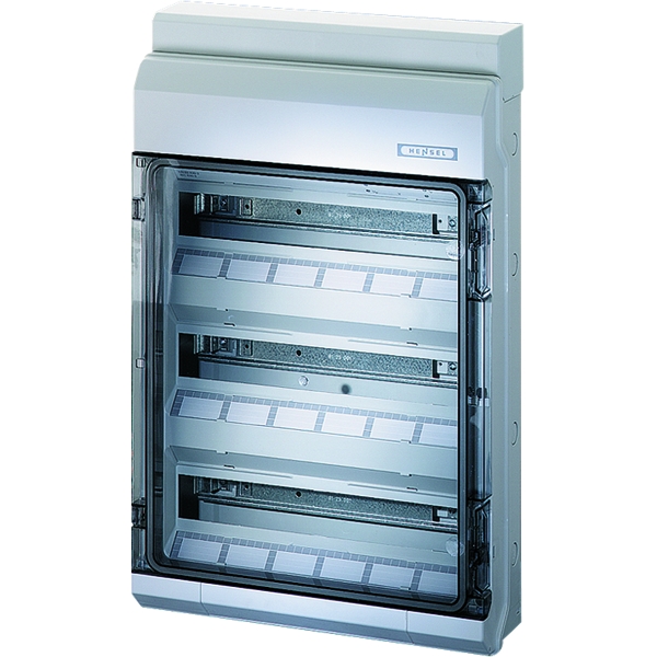 Hensel KV 3554 KV 90-Automatengehäuse 54 Teilungseinheiten (3x18x18 mm), IP 54