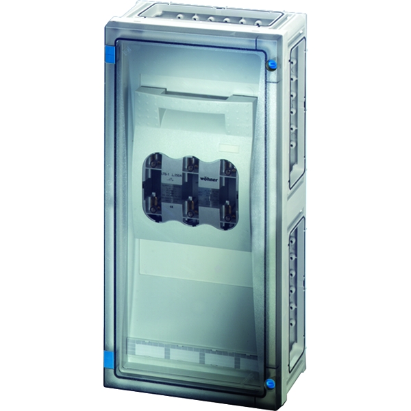 Hensel FP 4312 ENYSTAR-NH-Sicherungslasttrennsch.-Geh. 1xNH 1, 3polig 250 A + PE+N