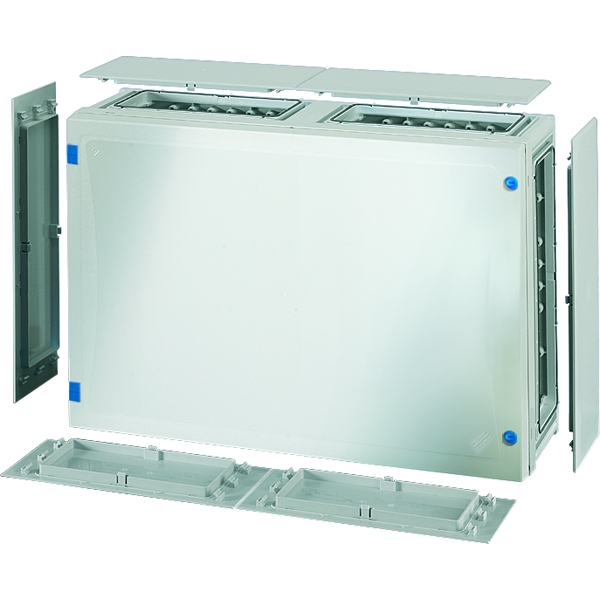 Hensel FP 0421 ENYSTAR-Leergehäuse, Einbaumaße 306x486x136mm, nicht durchsichtiger Tür