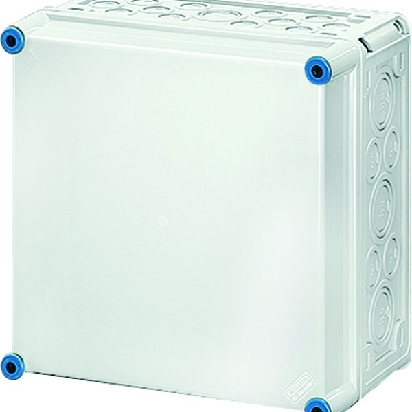 Hensel Mi 0201 Mi-Leergehäuse, Einbaumaße 275x275x146mm, nicht durchsicht. Deckel