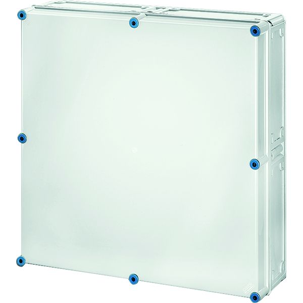 Hensel Mi 0801 Mi-Leergehäuse, Einbaumaße 575x575x146mm, nicht durchsicht. Deckel