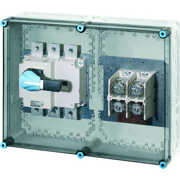 Hensel Mi 7665 Mi-Lasttrennschaltergehäuse 630A 3polig + PE + N