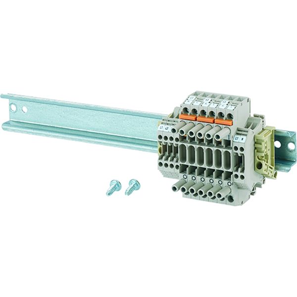 Hensel Mi EM 02 Tragschiene Hutprofil 35 mm, 284 mm lang