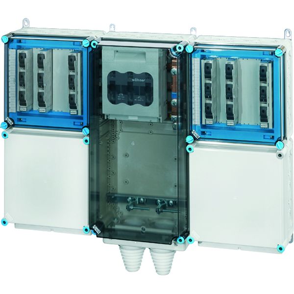 Hensel Mi PV 5323 PV-Wechselrichter-Sammler, 140kVA, 3-phasige Wechselrichter