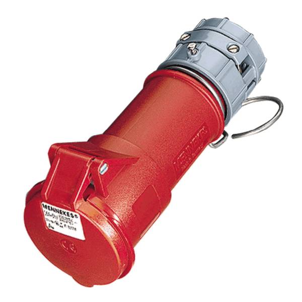 Mennekes 3999 Haengekupplung PowerTOP 32A 5p 6h 400V IP44