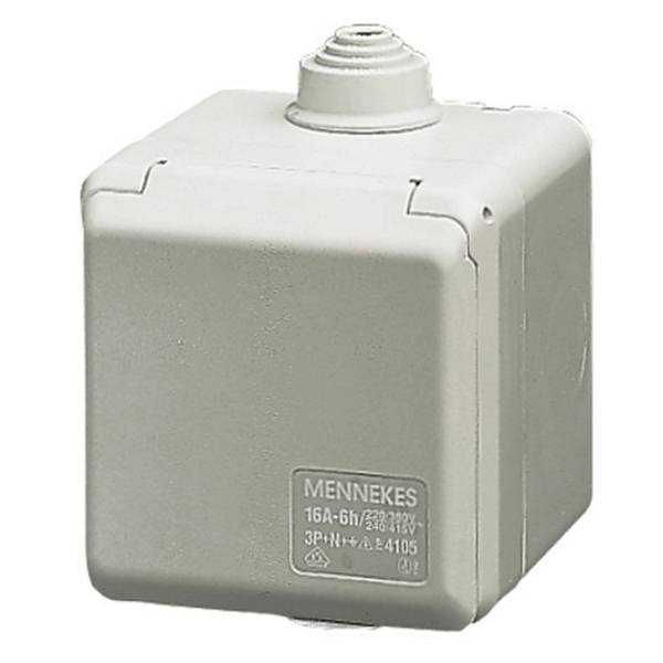 Mennekes 4110 Cepex-Wanddose 32A 5p 6h 400V IP44