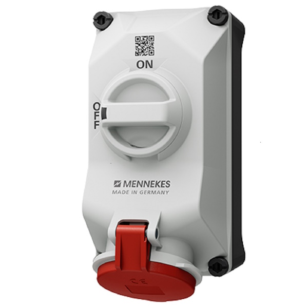 Mennekes CEE-Schaltersteckdose 5p 32A 400V/rt