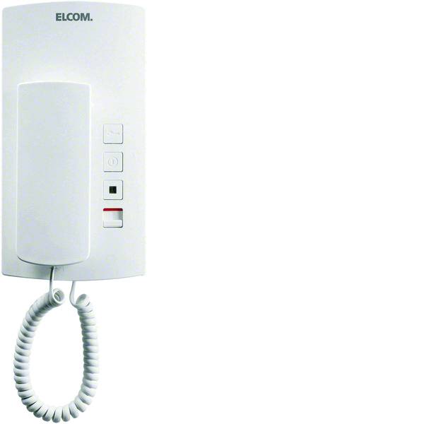 Elcom HAT-402 Innenstation Audio mit Hörer 1+n weiß 1308100