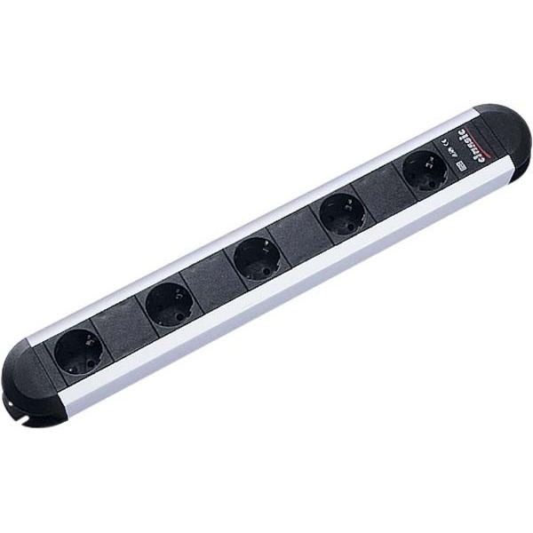 Bachmann 331.032 Steckdosenleiste 5-fach ohne Schalter