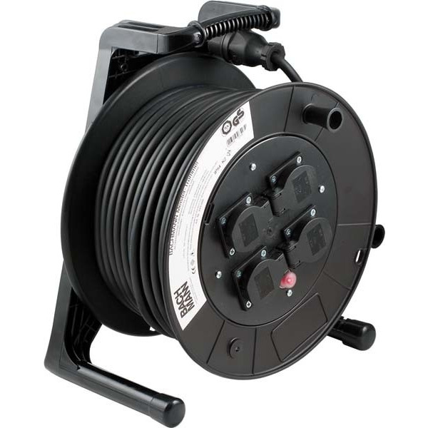 Bachmann 399.005 Kabeltrommel 50 Meter H07RN-F3G1,5mm²