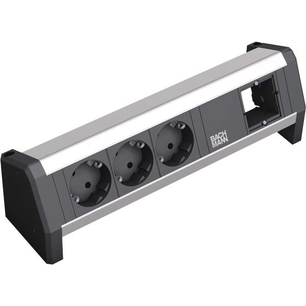Bachmann 902.000 Steckdosenleiste 3-fach 1xABD GST18