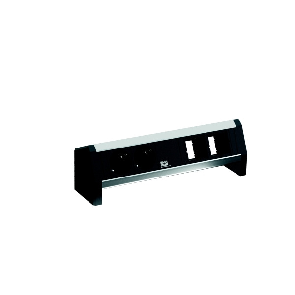 Bachmann 902.011 Steckdoseneinheit 2x Schutzkontakt 2xABDGST18