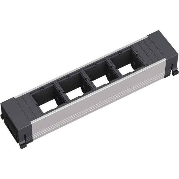 Bachmann 909.000 Steckdosenleiste 4-fach leer