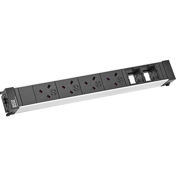 Bachmann 909.0026 Steckdosenleiste 4xUK 8-fach