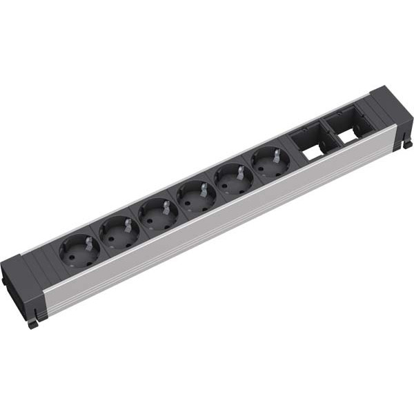 Bachmann 909.009 Steckdosenleiste 6x Schutzkontakt 2xABD