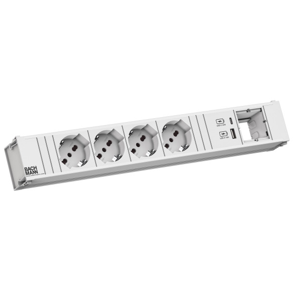 Bachmann 912.710 Steckdosenleiste CONI 4xP40