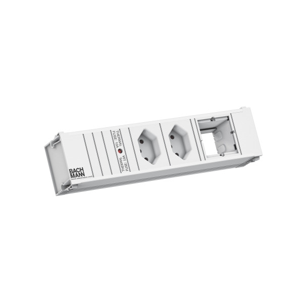 Bachmann 912.713 Steckdosenleiste CONI 2xCH