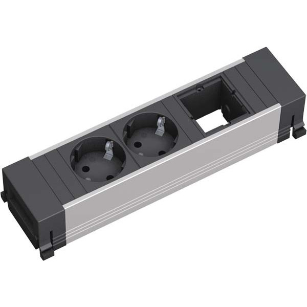 Bachmann 916.000 Steckdosenleiste 2x Schutzkontakt 1xABD