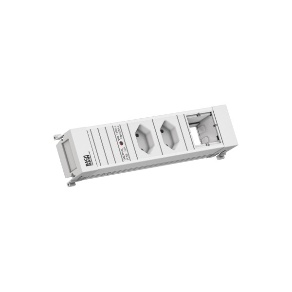 Bachmann 916.719 Steckdosenleiste 2xCH T13 1x Custom Modul