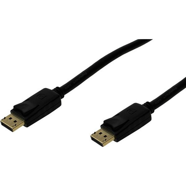 Bachmann 918.0951 Displayport Kabel schwarz 1 Meter Kabel St/St