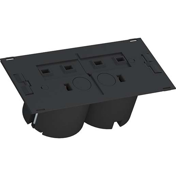 Bachmann 929.004 DUE Steckdosenleiste 2xUK Strom 2 Meter UK