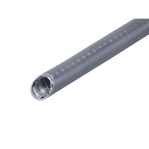 Fränkische MC-DMC-216-PVC.10 MC-DMC-216-PVC.10 grau 10mMetall-Schutzschlauch PVC Mantel verst. 4870921612 10 Meter