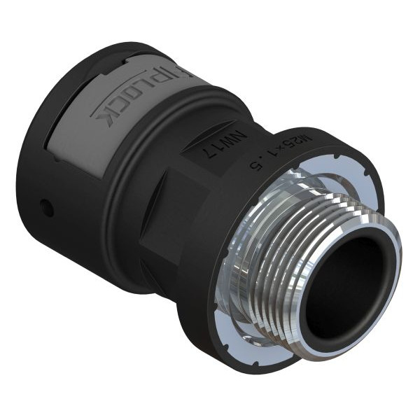 Fränkische ASPA-29M32MB-13 ASPA-29M32MB-13 schwarz Verschraubung Metallgewinde metr. lang 4890474200 6 Stück