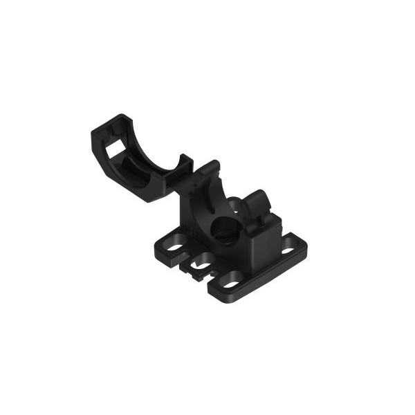 Fränkische COPA-H-23B COPA-H-23B schwarz Befestigungsclip mit Sockel 4892121800 6 Stück