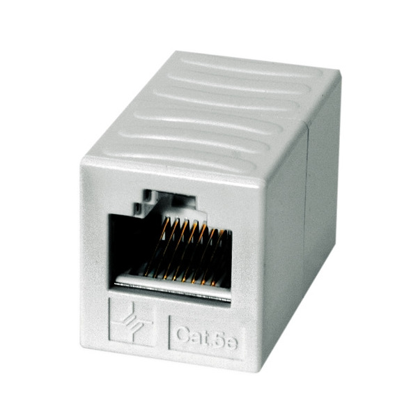 Telegärtner 100023166 AMJ-Kupplung K Cat.6 iso RJ45 (f-f) alpinweiß