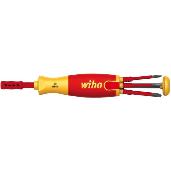 Wiha 2831-09021 Magazin-Bithalter LiftUp mit 6 slimBits 38611