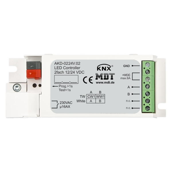 MDT AKD-0224V.02 KNX LED Controller 2-Kanal 3/6 A