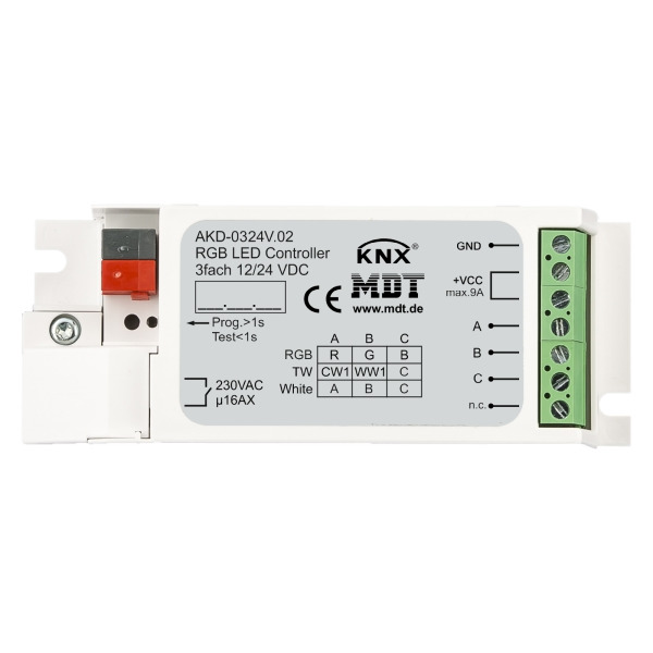 MDT AKD-0324V.02 KNX LED Controller 3-Kanal 3/6 A RGB