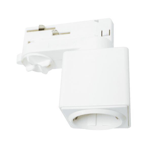 Dotlux 3731 Steckdoseneinheit für Schuko-Stecker 3Phasen für LINEAselect und TRACK-Schienen
