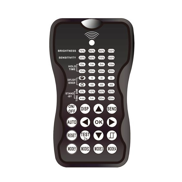 Dotlux 4902 Infrarot-Fernbedienung für LIGHTSHOWERsmart Radar und PIR Sensoren