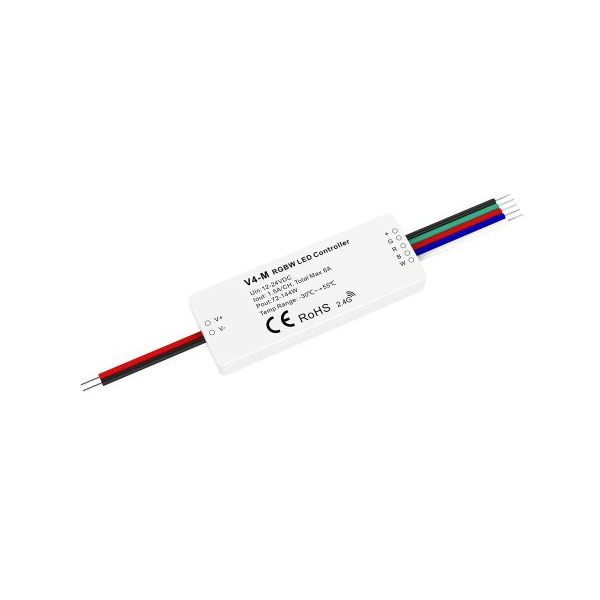 Dotlux 5288 LED Funk-Mini Empfänger/Dimmer Fusion Technologie4x1,5A 12-24V für mehrfarbige LED-Streifen