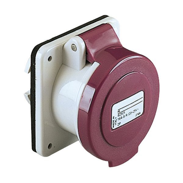 Schneider 82901 Anbausteckdose, 16A, 2p, 20-25 V AC, IP44
