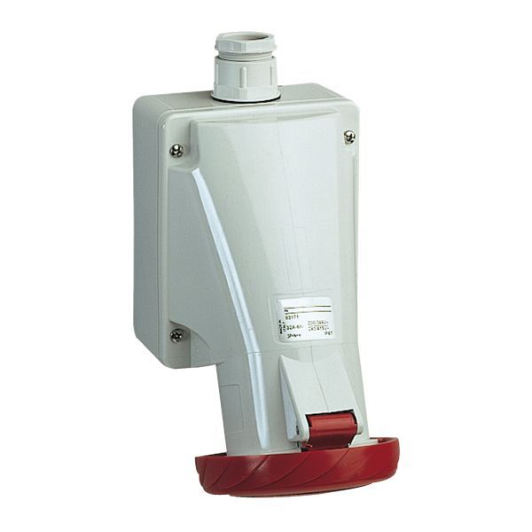 Schneider 83159 Wandsteckdose, 16A, 3p+N+E, 380-415 V AC, IP67
